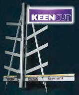 The new Steeltrak by Keencut - Wall mounted cutter.